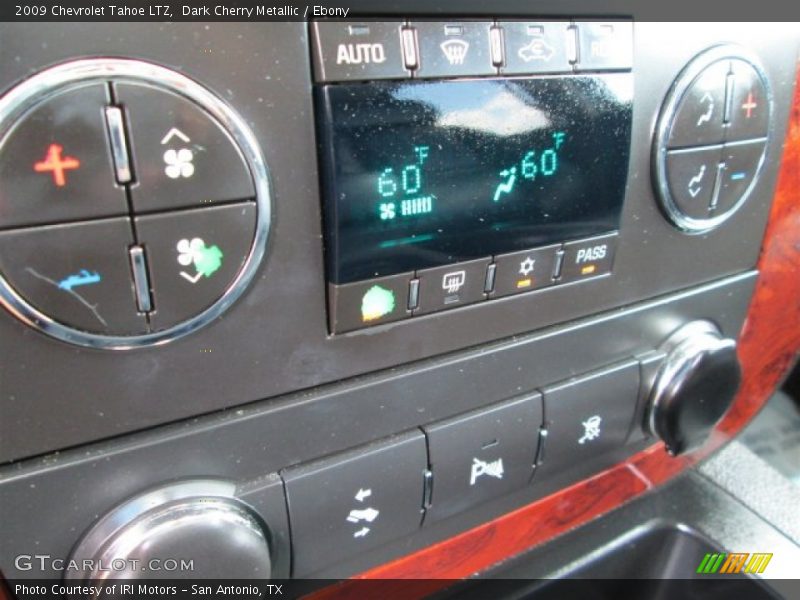 Dark Cherry Metallic / Ebony 2009 Chevrolet Tahoe LTZ