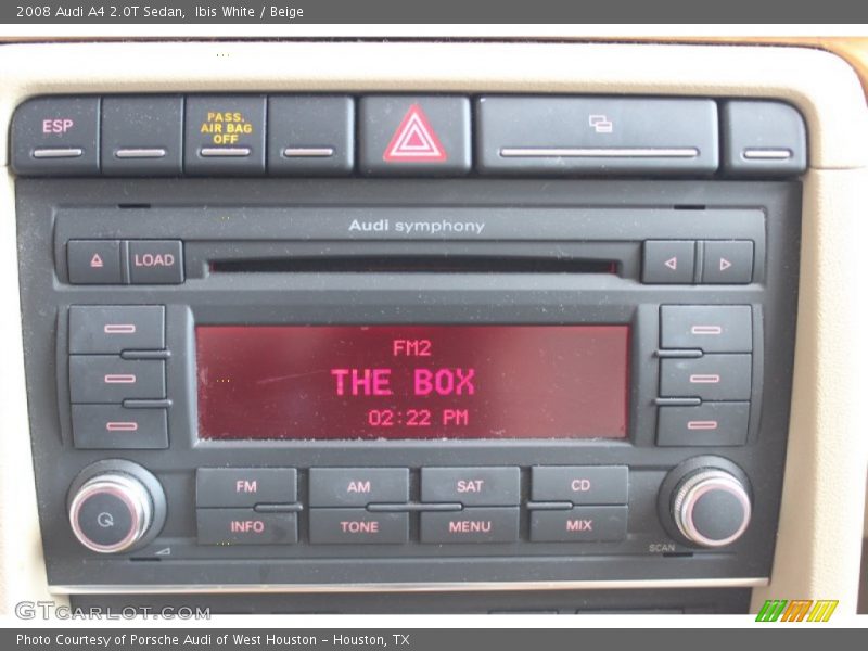 Ibis White / Beige 2008 Audi A4 2.0T Sedan