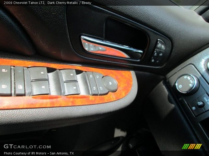 Dark Cherry Metallic / Ebony 2009 Chevrolet Tahoe LTZ