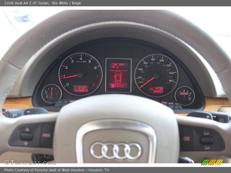 Ibis White / Beige 2008 Audi A4 2.0T Sedan