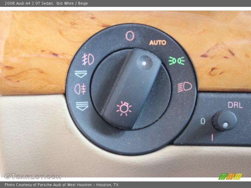 Ibis White / Beige 2008 Audi A4 2.0T Sedan