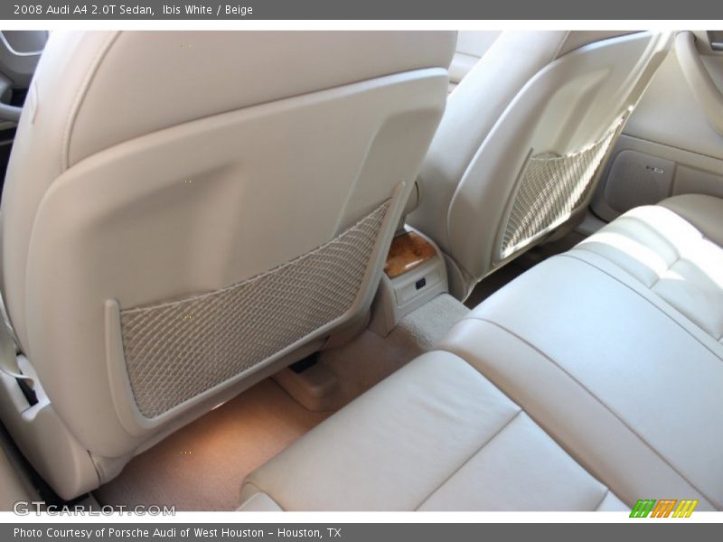 Ibis White / Beige 2008 Audi A4 2.0T Sedan