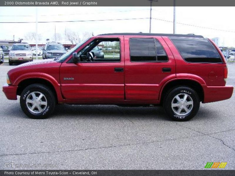 Red Jewel / Graphite 2000 Oldsmobile Bravada AWD
