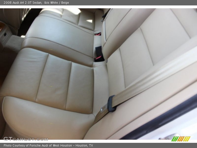 Ibis White / Beige 2008 Audi A4 2.0T Sedan