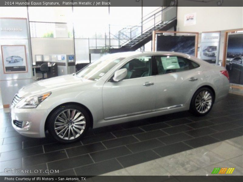 Platinum Metallic / Jet Black 2014 Hyundai Equus Signature