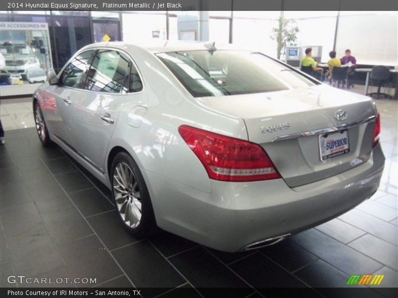 Platinum Metallic / Jet Black 2014 Hyundai Equus Signature