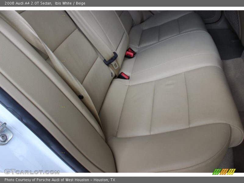 Ibis White / Beige 2008 Audi A4 2.0T Sedan
