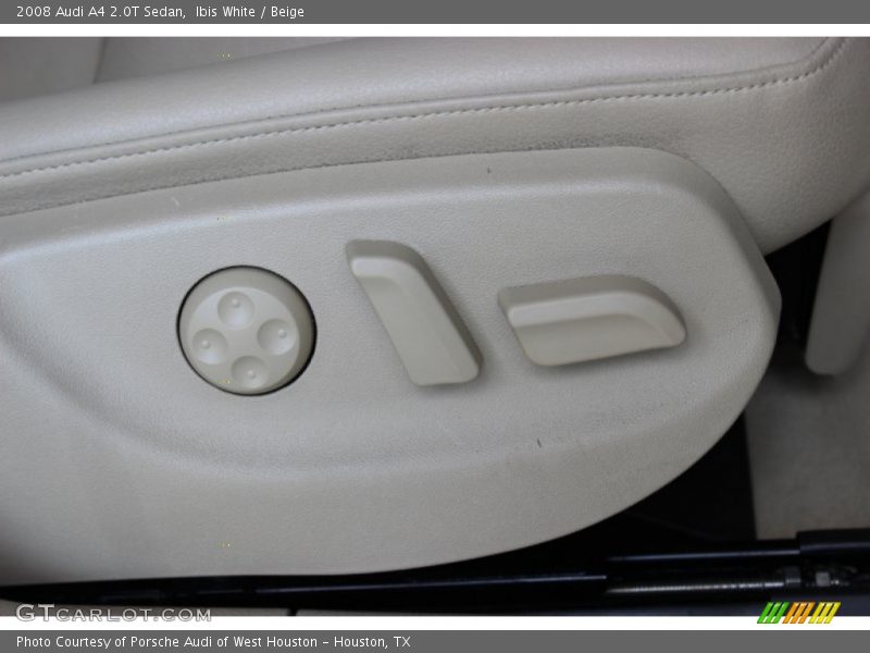 Ibis White / Beige 2008 Audi A4 2.0T Sedan