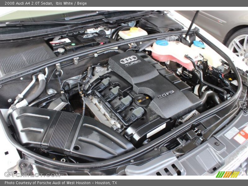 Ibis White / Beige 2008 Audi A4 2.0T Sedan