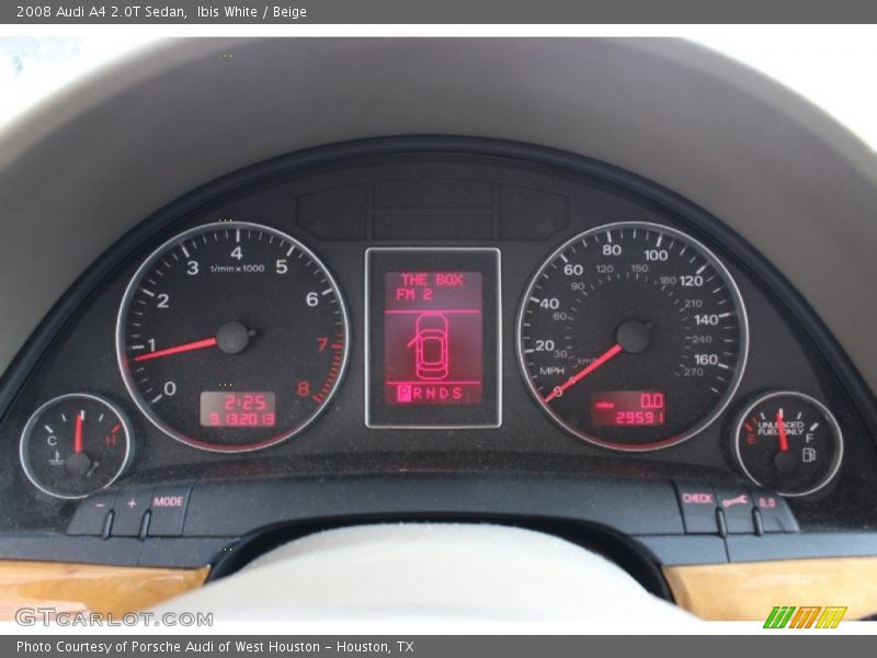 Ibis White / Beige 2008 Audi A4 2.0T Sedan