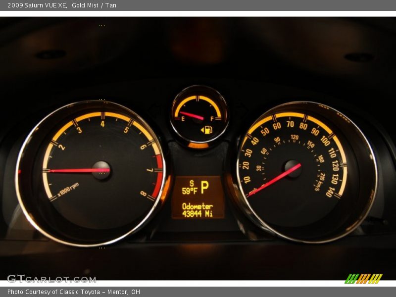  2009 VUE XE XE Gauges