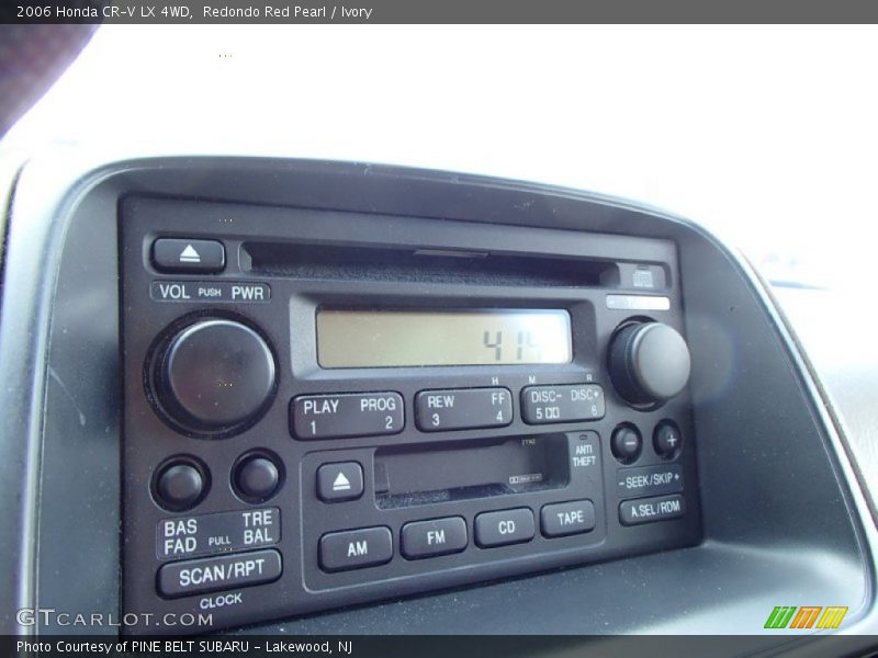 Audio System of 2006 CR-V LX 4WD