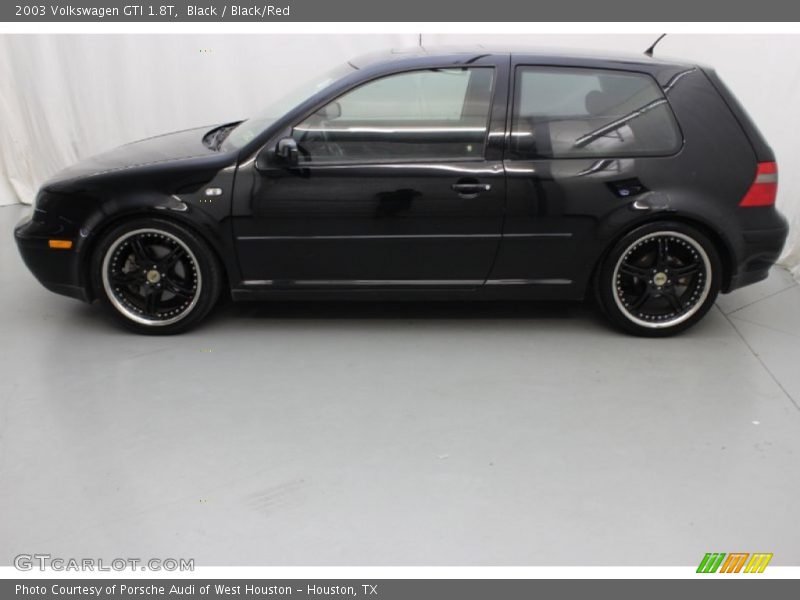 Black / Black/Red 2003 Volkswagen GTI 1.8T