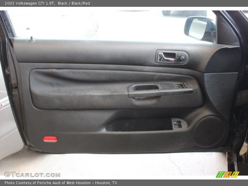 Black / Black/Red 2003 Volkswagen GTI 1.8T