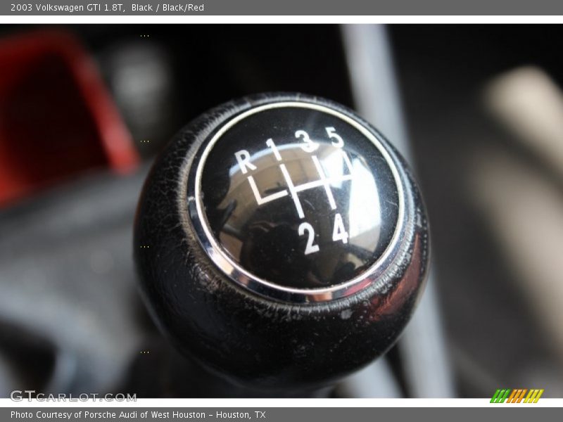 Black / Black/Red 2003 Volkswagen GTI 1.8T