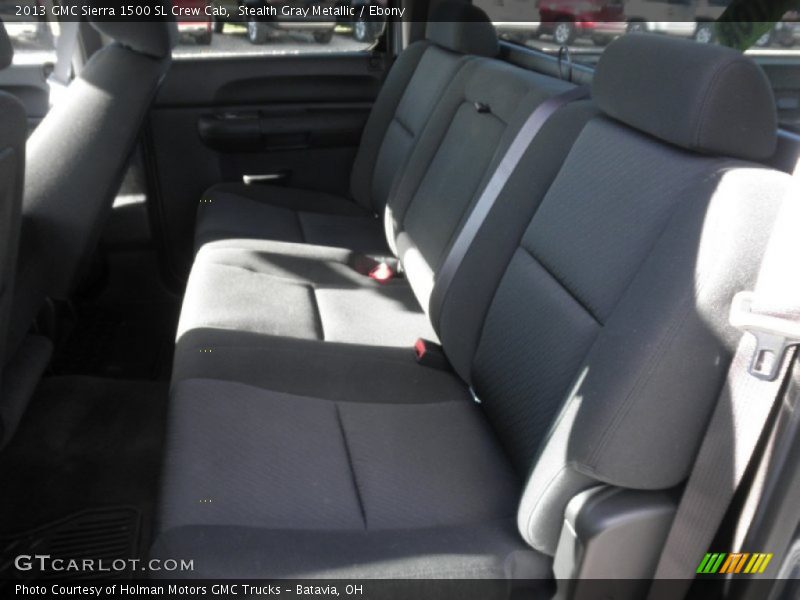 Stealth Gray Metallic / Ebony 2013 GMC Sierra 1500 SL Crew Cab