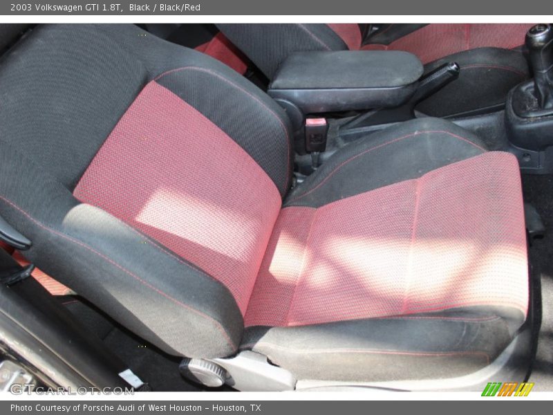 Black / Black/Red 2003 Volkswagen GTI 1.8T