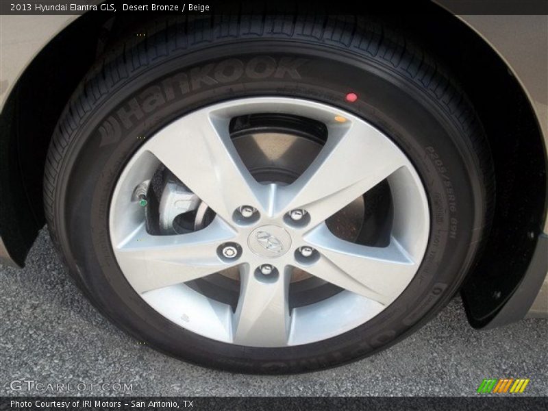 Desert Bronze / Beige 2013 Hyundai Elantra GLS