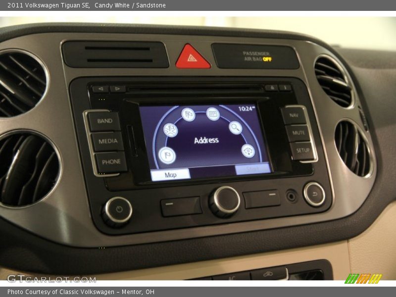 Candy White / Sandstone 2011 Volkswagen Tiguan SE