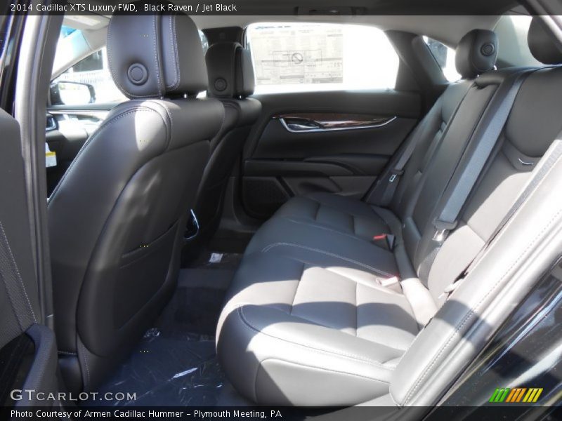 Rear Seat of 2014 XTS Luxury FWD