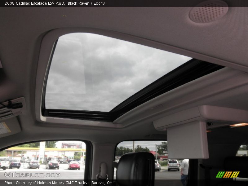 Black Raven / Ebony 2008 Cadillac Escalade ESV AWD