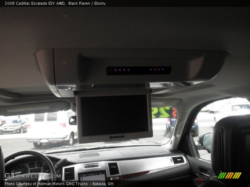 Black Raven / Ebony 2008 Cadillac Escalade ESV AWD