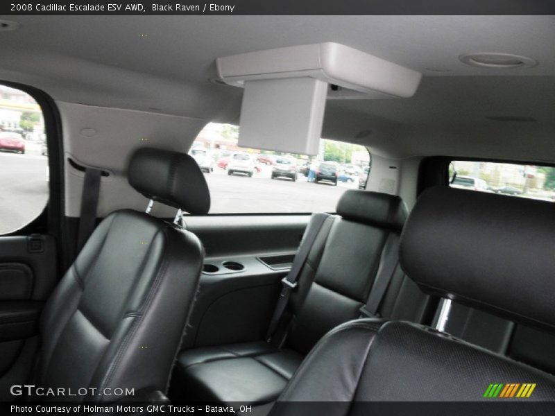 Black Raven / Ebony 2008 Cadillac Escalade ESV AWD