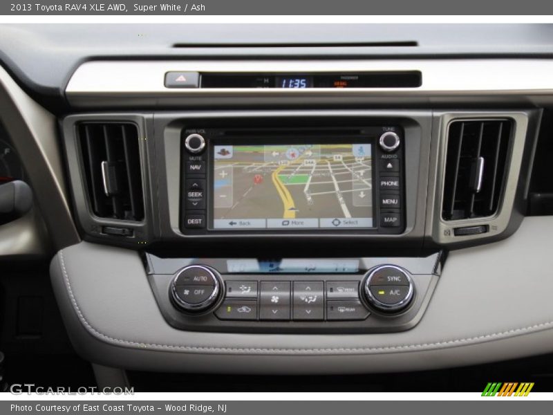 Super White / Ash 2013 Toyota RAV4 XLE AWD