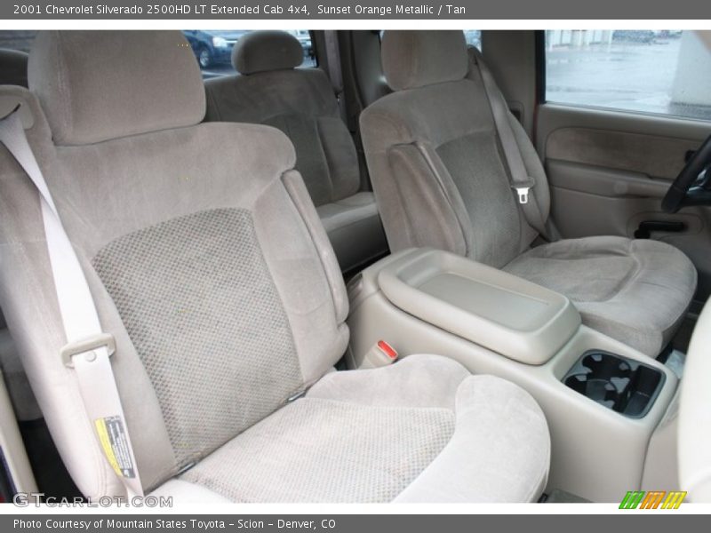 Front Seat of 2001 Silverado 2500HD LT Extended Cab 4x4