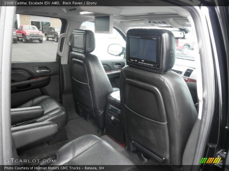 Black Raven / Ebony 2008 Cadillac Escalade ESV AWD