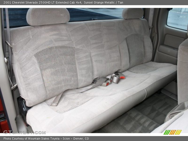 Rear Seat of 2001 Silverado 2500HD LT Extended Cab 4x4