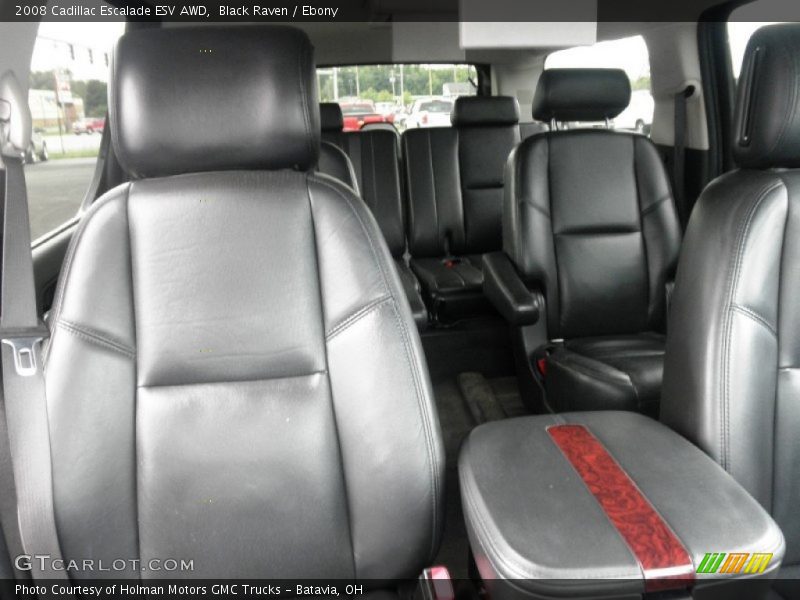Black Raven / Ebony 2008 Cadillac Escalade ESV AWD