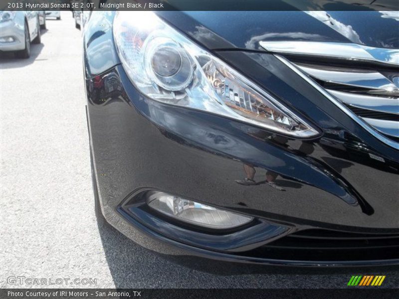 Midnight Black / Black 2013 Hyundai Sonata SE 2.0T