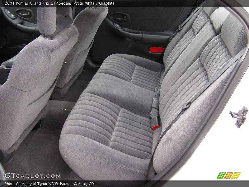 Arctic White / Graphite 2001 Pontiac Grand Prix GTP Sedan