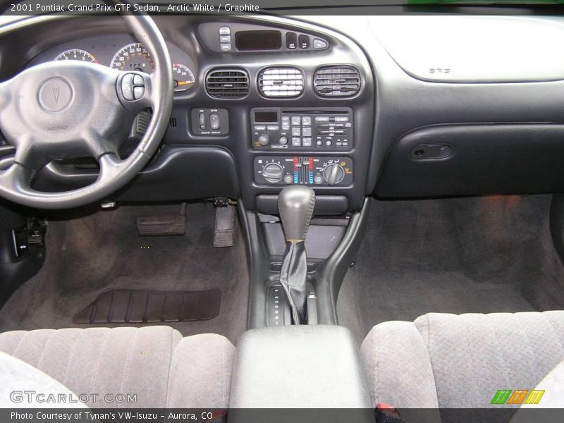 Arctic White / Graphite 2001 Pontiac Grand Prix GTP Sedan