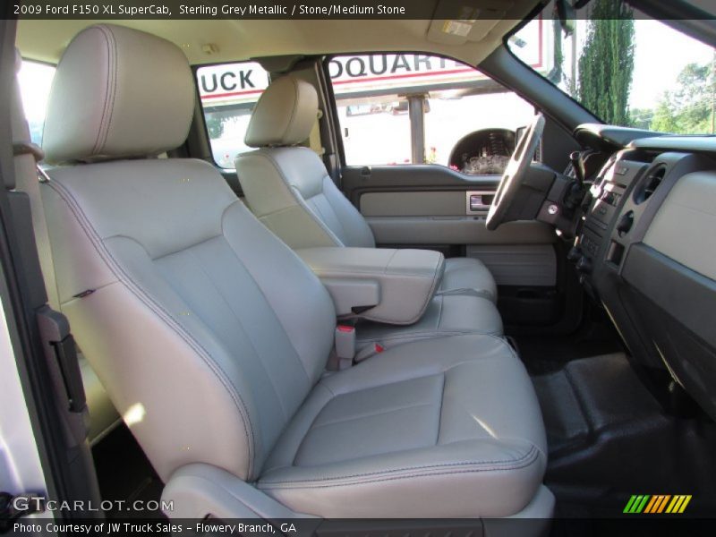Sterling Grey Metallic / Stone/Medium Stone 2009 Ford F150 XL SuperCab