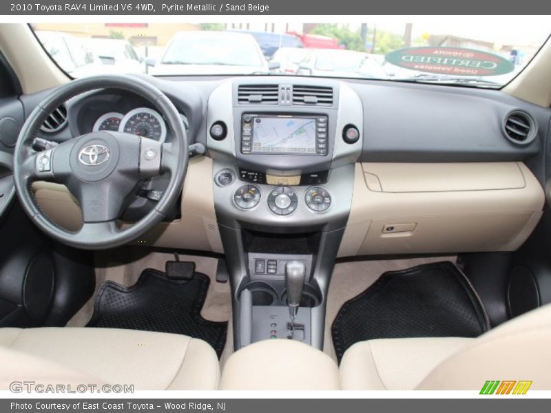 Pyrite Metallic / Sand Beige 2010 Toyota RAV4 Limited V6 4WD