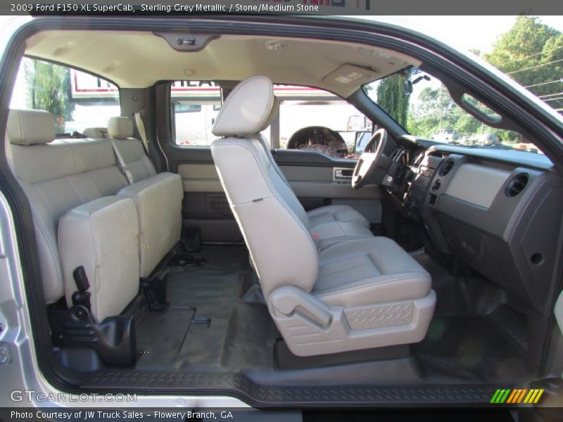 Sterling Grey Metallic / Stone/Medium Stone 2009 Ford F150 XL SuperCab