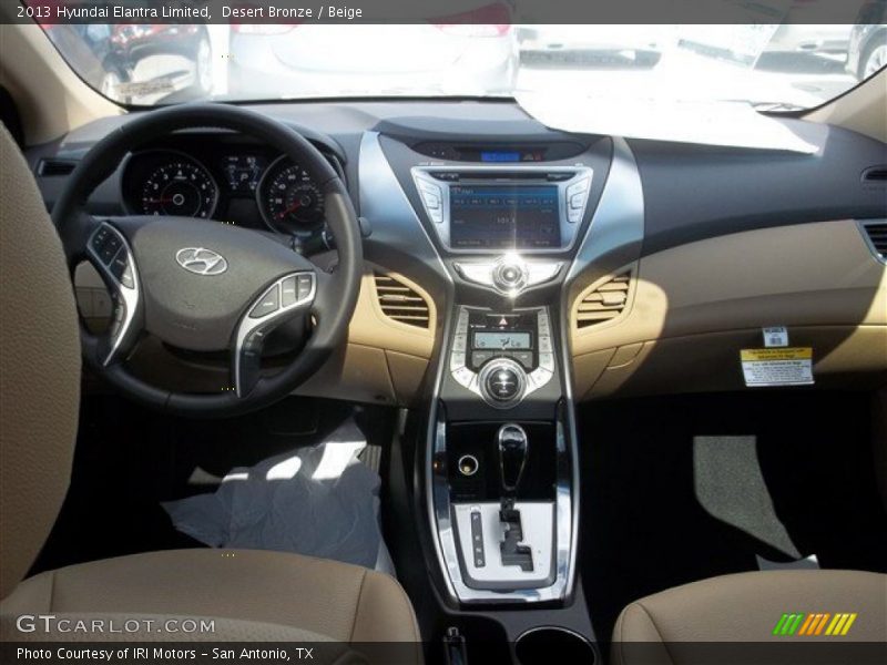 Desert Bronze / Beige 2013 Hyundai Elantra Limited