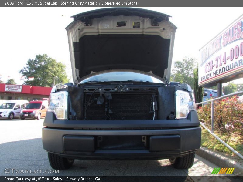 Sterling Grey Metallic / Stone/Medium Stone 2009 Ford F150 XL SuperCab