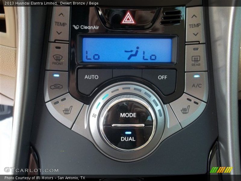 Desert Bronze / Beige 2013 Hyundai Elantra Limited