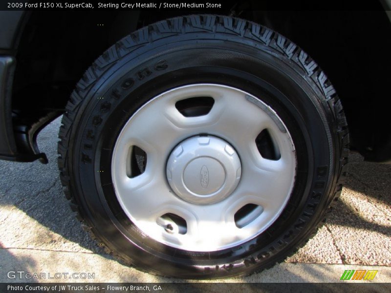 Sterling Grey Metallic / Stone/Medium Stone 2009 Ford F150 XL SuperCab