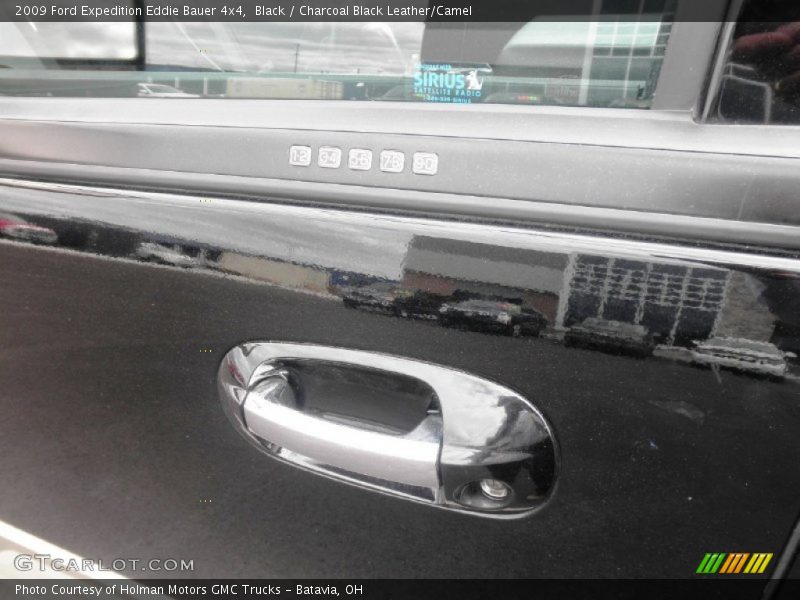 Black / Charcoal Black Leather/Camel 2009 Ford Expedition Eddie Bauer 4x4