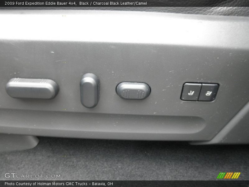 Black / Charcoal Black Leather/Camel 2009 Ford Expedition Eddie Bauer 4x4