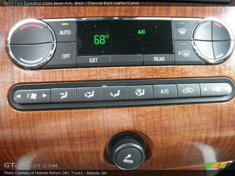 Black / Charcoal Black Leather/Camel 2009 Ford Expedition Eddie Bauer 4x4