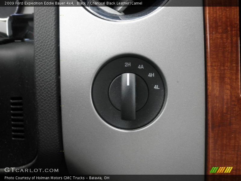 Black / Charcoal Black Leather/Camel 2009 Ford Expedition Eddie Bauer 4x4