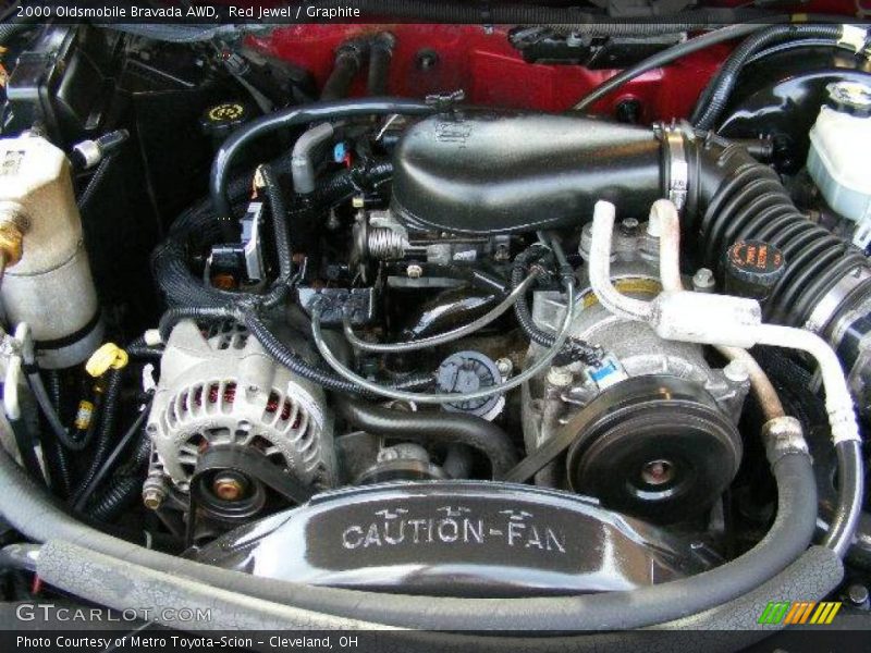 Red Jewel / Graphite 2000 Oldsmobile Bravada AWD