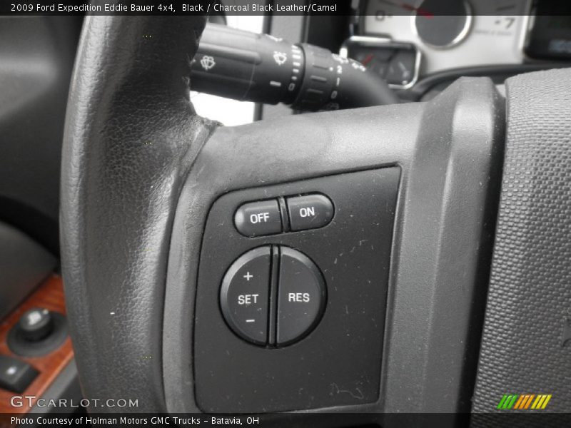 Black / Charcoal Black Leather/Camel 2009 Ford Expedition Eddie Bauer 4x4
