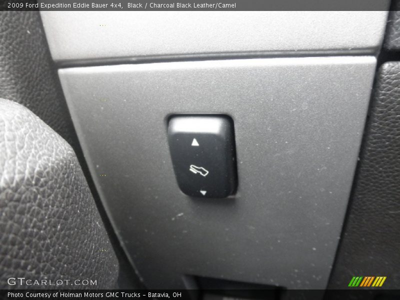 Black / Charcoal Black Leather/Camel 2009 Ford Expedition Eddie Bauer 4x4