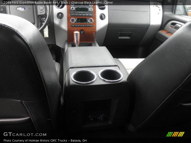 Black / Charcoal Black Leather/Camel 2009 Ford Expedition Eddie Bauer 4x4